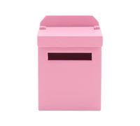 Cpolebev 1/12 Rosa in Miniatura per Case delle Bambole in Legno con Cassetta delle Lettere