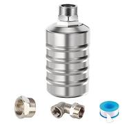 Cpolebev 1/2Inch 3/4Inch Valvola A Galleggiante per Acqua Valvola A Galleggiante In Acciaio Inossidabile Controllo Completamente Automatico del Livello 'Acqua
