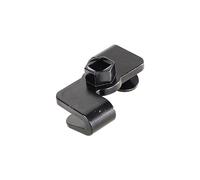 Cpolebev 1 Adattatore per Prolunga per Chiave Universale con Attacco Esagonale In Metallo Nero da 1/2 Pollice, Adattatore per Conversione Chiave Inglese da 21 mm