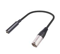 Cpolebev 1 da XLR A 1/4 di Pollice Femmina da 3 Pin A Audio con Presa da 6,35 mm