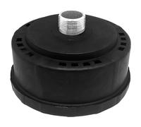 Cpolebev 1 Filtro Silenziatore Riduttore di Rumore per Compressore D'Aria da 25 Mm/1 Pollice, Filtro Silenziatore Rotondo con Guscio In Plastica