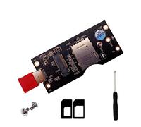 Cpolebev 1 Imposta Modulo NGFF su SIM con USB 3.0 Modulo 3G/4G/5G su USB 3.0 con Slot per Scheda SIM Scheda Adattatore Portatile Modulo Slot per Scheda Verde