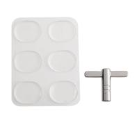 Cpolebev 1 pacco ammortizzatore gel 6 pacchi con a punto Chiave