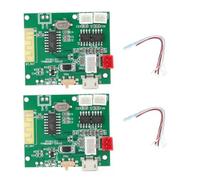 Cpolebev 1 Paio di Moduli Amplificatore di Potenza per Scheda Amplificatore per 5.0 3,7-5 V Verde