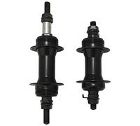 Cpolebev 1 Paio di Mozzi per Freno Un Disco Anteriore e Posteriore Un 36 Fori per, Compatibile con Perno Passante per Freno Un Disco Un 6 Bulloni, per Mountain Bike
