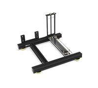 Cpolebev 1 PC Aggiornamento GPU+Supporto PSU Rack per Schede Grafiche Esterne Fai da Te Lega di Alluminio Nera con Base di Alimentazione per PSU ATX Supporto in Alluminio Dock