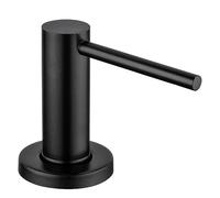 Cpolebev 1 PC Dispenser di Sapone per da Cucina Pompa da Appoggio per Lozione per Le Bottiglia Incorporata Nero Opaco
