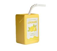 Cpolebev 1 PC Vaso In Resina Decorativa di Ispirazione Vintage Dal Design Unico Vaso per Succo D'Arancia Vaso per Fiori Unico Tavolo Unico Giallo