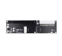 Cpolebev 1 PCS Adattatore Oculink SFF-8612 8X A PCIE X16 PCI-Express con Porta di Alimentazione ATX A 24 Pin, Colore Nero, per Scheda Madre e Scheda Grafica