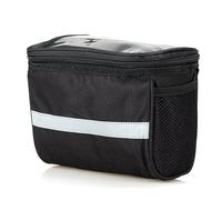 Cpolebev 1 PCS Borsa per Bicicletta Elettrica Batteria Borsa Portaoggetti per Auto Tasca Frontale Borsa Frigo per Cellulare Anteriore 21,5X16,5X13,5 cm