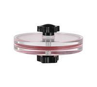 Cpolebev 1 PCS Detergente per Dischi in Vinile Morsetto Salva Etichetta per Dischi Panno Acrilico Strumenti Puliti Clip Protettiva Accessori per Lettore Vinile