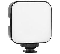 Cpolebev 1 PCS Mini LED Video Light Dimmerabile 6500K Fill Panel Lamp per Fotocamera Smartphone Laptop