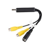 Cpolebev 1 PCS per Adattatore USB per Android con Uscita Video, Come Mostrato. Collegamento Multimediale In Plastica per Lettore Video con Uscita AV.