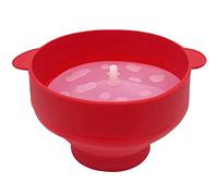 Cpolebev 1 PCS Silicone Popcorn Maker Ciotole per Popcorn Pieghevoli Contenitore per Popcorn con Coperchi