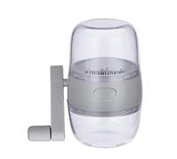 Cpolebev 1 PCS Smerigliatrice Domestica da Cucina Multifunzionale Smerigliatrice A Dado A Manovella Grigia