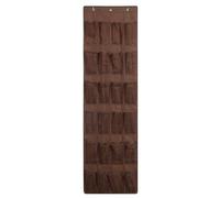Cpolebev 1 Pezzo 24 Mesh Porta Posteriore Non Tessuto per Riporre Le Scarpe Borsa da Appendere Tasca A Rete Pantofola Borsa Portaoggetti Organizer per Porta