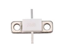 Cpolebev 1 Pezzo ATTENUATORI Metallo+Plastica FLANGIATI 100Watt 20Db RFP 100W 20DB 100WATT DC-3.0 GHz 50Ohms Basso VSWR