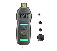 Cpolebev 1 Pezzo DT2236C Misuratore di Velocità In Plastica Come Mostrato Misuratore di Contagiri A Contatto Ottico Digitale A LED