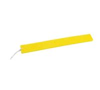Cpolebev 1 Pezzo Striscia di Cotone Assorbente in Polpa di Legno Giallo, Striscia Lunga, per Lavandino da Cucina, Assorbente di Acqua, 58.5X7cm.