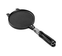Cpolebev 1 Pezzo Waffle Cone Maker Kitchen Waffle Baking Pan Egg Roll Waffle Cone Mold Egg Roll Baking Tool Nero