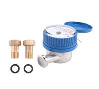 Cpolebev 1 Pz Contatore 'Acqua A Getto Singolo Contatore 'Acqua In per Uso Domestico e Giardino Contatore 'Acqua In Plastica