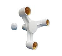 Cpolebev 1 PZ E27 A E27 LED Esteso Lampadine Presa Adattatore Splitter Supporto di Alta Qualità 3In1 per La Fotografia In Studio Fotografico