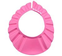 Cpolebev 1 pz Regolabile Morbido Bambini Kids Doccia doccia shampoo lavare i capelli Tappo impermeabile dello schermo Scudo del Protezione del sole Visiera vasca da bagno(rosa)