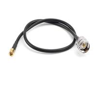 Cpolebev 1 RG58 UHF SO239 Femmina A Connettore SMA di Prolunga Dritto Coassiale RF, 1 M