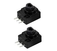 Cpolebev 1 Set 2 Pezzi Di Ricambio Nero Parti Di Ricambio/Tasto Tastiera Rt Per Controller 360