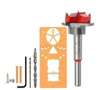 Cpolebev 1 Set di Combinazioni di Punte per Cerniere, Cerniere per la Lavorazione del Legno, 35 mm