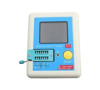 Cpolebev 1 Set di Plastica LCR-T7 Tester per Transistor Ad Alta Velocità Tester per Display Grafico A Colori Tester Portatile Multifunzione