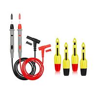 Cpolebev 1 Set di Strumenti per La Riparazione di Circuiti con Clip per Perforazione 'Isolamento Della Sonda per Perforazione del Filo per L'Ispezione di Circuiti Automobilistici con 2 Cavi di Pro