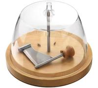 Cpolebev 1 Set di Utensili da Cucina Multifunzionali per Tagliaformaggio e Bigodino per Formaggio per Ruota di Formaggio