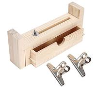 Cpolebev 1 Set Paracord Jig Bracelet Maker U Shape Clear Scale Bracciale Maker Holder Maker con 2 Morsetti
