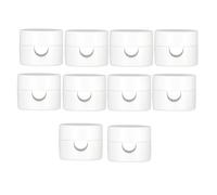 Cpolebev 10 Ganci per Lampada un Sospensione un Soffitto, Lampada DIY un Sospensione, Filo Elettrico, Lampadario, Gancio Hardware Bianca