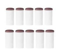 Cpolebev 10 PCS Slip-On Punte per Stecca da Biliardo Accessori da Biliardo Biliardo Ventilatori Intrattenimento 12mm