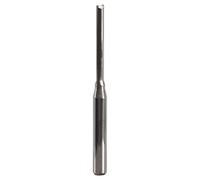 Cpolebev 10 Pezzi Frese A Due Taglienti con Estremità Dritte Frese A Taglio Diritto per Legno Frese A Due Taglienti A Doppio Flauto 3.175X2X17Mm per Router CNC