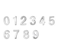 Cpolebev 10 Pezzi Numeri Civici Delle Porte Autoadesivi Numeri Delle Caselle Postali Numeri 'Indirizzo Stradale per I Segni di Residenza e Cassetta Postale, da 0 un 9