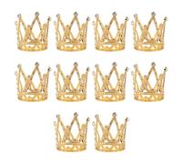Cpolebev 10 PZ Cake Topper Tiny Baby Piccolo Strass per Composizioni Floreali Doccia Compleanno Decorazioni di Nozze