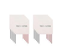 Cpolebev 10 Pz Elementi Peltier Modulo Peltier Termoelettrico Fai da Te Dispositivo di Raffreddamento Peltier Elemente Board TEC1-12706 12705 Tec 12V 5A