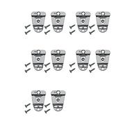 Cpolebev 10 PZ Palmare Supporto del Microfono Microfono Altoparlante Riagganciare Clip per CB CM300 GTX800 HLN9073 GM360 Radio
