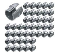 Cpolebev 100 Connettori per Cavi Connettori per Cavi Non Metallici Fissaggio del Filo con Fibbia A Scatto Installazione per Cablaggio 14/2-10/3 AWG, (1/2 Pollice)