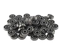Cpolebev 100 Pcs 608- Cuscinetto per Skateboard, Cuscinetto A Rotolamento Dimensioni: 8X22X7mm Facile Installazione