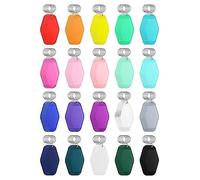 Cpolebev 100 Pz Plastica ABS Sublimazione Blank Vintage Rhombus Motel Key Tag Bulk 20 Colori