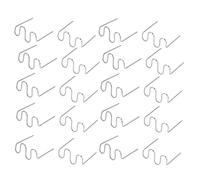 Cpolebev 1000Pcs 0.6Mm S Wave Graffette per Paraurti Auto Carrozzeria Plastica Cucitrice Kit di Riparazione 0.6Mm Graffette Strumenti di Saldatura