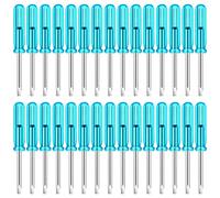 Cpolebev 100PCS Cacciavite per Occhiali 2.0mm Testa Piatta 45mm Lunghezza per La Riparazione di Piccoli Elettrodomestici