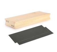 Cpolebev 12 e 16 Blocchi di Levigatura per Raggio Tastiera per Chitarra A Doppio Scopo, Blocco di Levigatura per Livellamento Tastiera + Carta Abrasiva