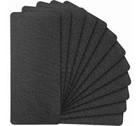 Cpolebev 12 Pezzi Termoadesivi per Rammendo Tessuto 4,92 X 11 Pollici Toppe Termoadesive per Rammendo Fissare Pantaloni Tasche Fori Ginocchia Gomito