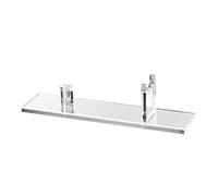 Cpolebev 1Pcs Espositore per Coltelli Espositore Fisso per Coltelli per Coltelli in Acrilico Supporto Singolo per Coltello per Decorazioni per la Casa (Base Trasparente)