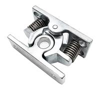 Cpolebev 1Pcs Porta In Lega di Alluminio Easy Lock Stop Cattura Morsetto di Rilascio Chiusura A Doppio Rullo (Mp-3)